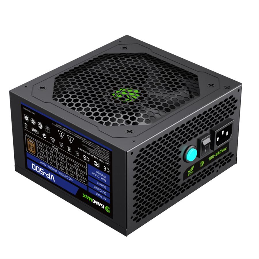 Fuente 500W GAMEMAX 80 PLUS BRONZE VP-500