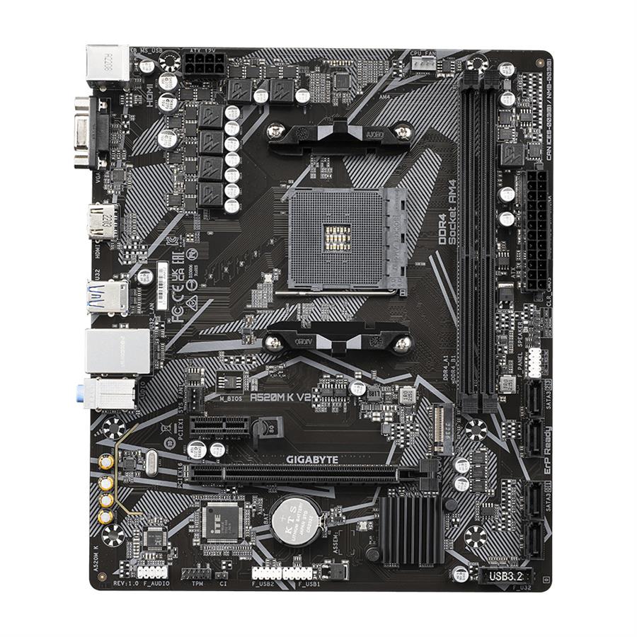 Motherboard Gigabyte A520M-K V2 AM4