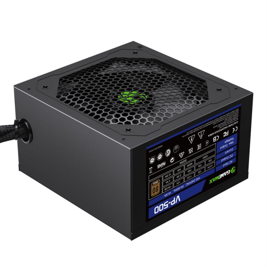 Fuente 500W GAMEMAX 80 PLUS BRONZE VP-500