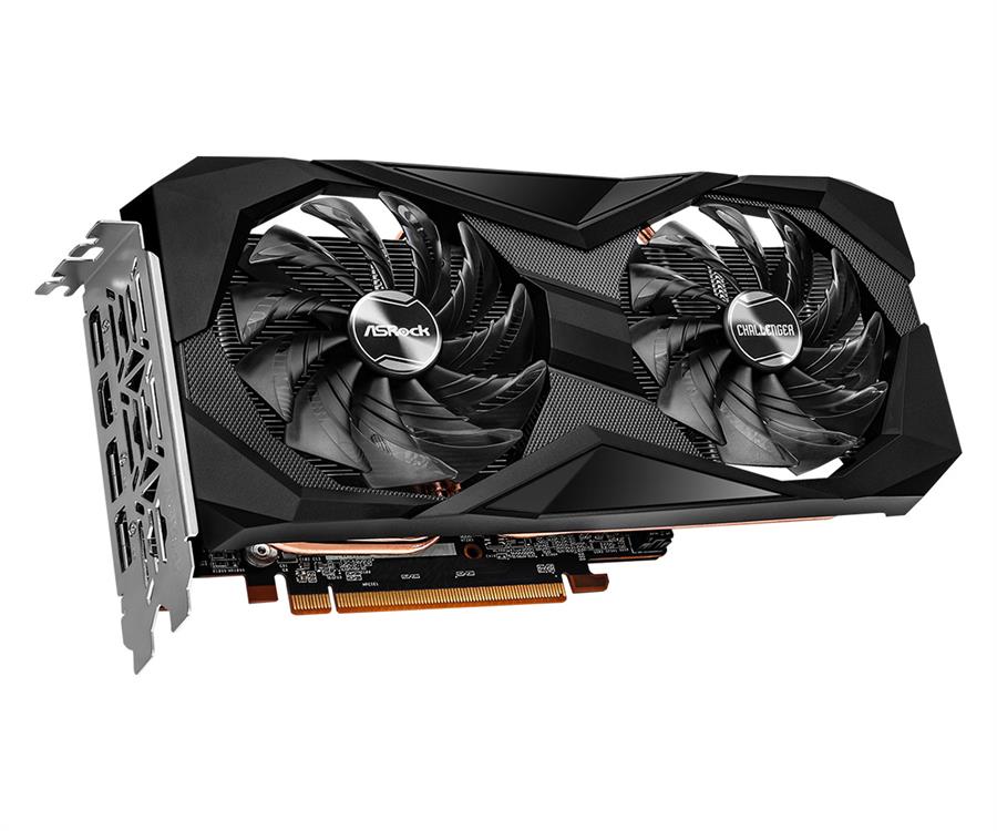 Placa de Video ASROCK RX 6600 8GB CHALLENGER