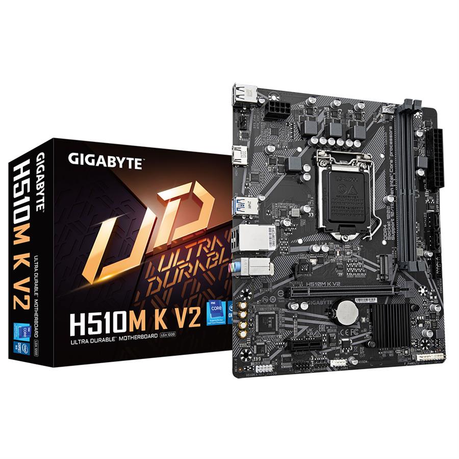 Motherboard GIGABYTE S1200 H510M K V2 DDR4 BOX M-ATX